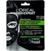 L\'oreal Paris Πακέτο Προσφοράς Men Expert Pure Carbon Purifying Tissue Mask 1x30g & Pure Carbon Anti-Blackhead Daily Face Scrub 100ml