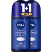 Nivea Promo Protect & Care Roll-On Deodorant 2x50ml 1+1 Δώρο