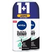 Nivea Πακέτο Προσφοράς Black & White Invisible Active 48h Protection Deo Roll-on 2x50ml
