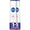 Nivea Promo Fresh Cherry Long Lasting Freshness Deodorant Spray 2x150ml 1+1 Δώρο