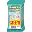 BabyCare Bath Fresh Wipes 3x12 Τεμάχια 2+1 Δώρο