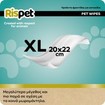 Rispet XL Wet Wipes for Pets with Coconut & Keratin 54 Τεμάχια