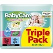 BabyCare Bath Fresh Wipes Triple Pack 162 Τεμάχια (3x54 Τεμάχια) BabyCare Bath Fresh Wipes Triple Pack 162 Τεμάχια (3x54 Τεμάχια)