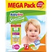 Babylino Sensitive Mega Pack Junior No5 (11-25kg) 72 πάνες