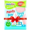 Babylino Πακέτο Προσφοράς Sensitive Pants Boy Extra Large No6 (16+kg) 4x15 πάνες 2+2 Δώρο Babylino Πακέτο Προσφοράς Sensitive Pants Boy Extra Large No6 (16+kg) 4x15 πάνες 2+2 Δώρο