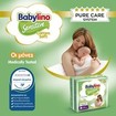 Babylino Sensitive Cotton Soft Super Pack Midi Νο3 (4-9kg) 168 Τεμάχια (3x56 Τεμάχια)