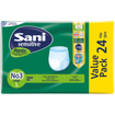 Sani Sensitive Pants Value Pack Ελαστικό Εσώρουχο Ακράτειας 24 Τεμάχια - Νο3 Large 100-140cm