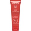 Apivita Bee Sun Safe Hydra Fresh Face Gel-Cream With Marine Algae & Propolis Spf30, Light Texture 50ml