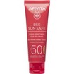 Apivita Bee Sun Safe Hydra Fresh Tinted Face Gel-Cream With Marine Algae & Propolis Spf50, Light Texture 50ml Apivita Bee Sun Safe Hydra Fresh Tinted Face Gel-Cream With Marine Algae & Propolis Spf50, Light Texture 50ml