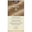 Apivita Promo My Color Elixir Permanent Hair Color - 9.38 Ξανθό Πολύ Ανοιχτό Μελί Περλέ