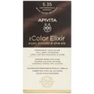 Apivita Promo My Color Elixir Permanent Hair Color - 5.35 Καστανό Ανοιχτό Μελί Μαονί