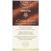 Apivita Promo My Color Elixir Permanent Hair Color - 7.44 Ξανθό Έντονο Χάλκινο