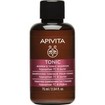 Apivita Hair Strengthening Routine for Women Πακέτο Προσφοράς Tonic Hair Loss Lotion 150ml & Δώρο Women\'s Tonic Shampoo 75ml & Scalp Massager