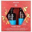 Apivita Promo Hydration Moisturizing Shampoo 250ml & Moisturizing Leave In Conditioner 100ml