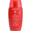 Apivita Promo Bee Sun Safe Dry Touch Invisible Face Fluid Spf50 with Marine Algae & Propolis 50ml & Δώρο Bee Tech Concentrates HA5 Honey Repair Serum 10ml