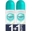 Noxzema Promo Talc Roll On Malodor Control  Technology 100ml (2x50ml)