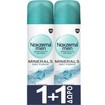 Noxzema Men Promo Minerals Dry Force Deodorant Spray 300ml (2x150ml)