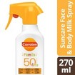 Carroten Family Suncare Face & Body Milk Spray Spf50, 270ml