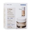 Korres Promo White Pine Restorative Overnight Facial Cream 40ml & Δώρο Deep Wrinkle, Pumping & Age Spot Concentrate 15ml