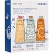 Korres Promo Mountain Honey 50ml & Coastal Fig 50ml & Mandarin Neroli Hand Cream 50ml
