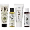 Korres Promo Travel Size Pure Greek Olive Body Milk Olive Blossom 40ml & Shower Gel 40ml & Aloe & Dittany Normal Hair Shampoo 40ml & Conditioner 40ml