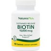 Natures Plus Promo Biotin 10.000μg, 90tabs & Δώρο Zinc 10mg, 90tabs
