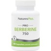 Natures Plus Promo Pro Berberine 750mg, 60caps & Δώρο Lecithin 1200mg, 90 Softgels