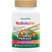 Natures Plus Promo Animal Parade Gold Multivitamin Cherry, Grape & Orange 60 Chew.tabs & Δώρο Vitamin D3 1000IU 30 Softgels