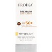 Froika Premium Sunscreen Spf50+ Broad Spectrum 50ml - Tinted Light