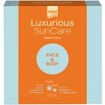 Luxurious Promo Sun Care Sun Protection Body Cream Spf30, 200ml & High Protection Face Cream Spf50, 75ml