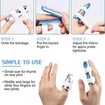 John\'s Fold Over Velcro Finger Splint Κωδ 17121, Medium 1 Τεμάχιο