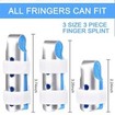 John\'s Fold Over Velcro Finger Splint Κωδ 17121, Large 1 Τεμάχιο