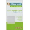 AlfaShield Alfa Gauze Sterile Paraffin 10x20 10 Τεμάχια