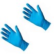 Eurolamp Εξεταστικά Γάντια Βινιτριλίου Μπλε Μίας Χρήσης Χωρίς Πούδρα Medium 100τεμ.