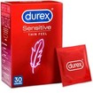 Durex Sensitive Thin Feel Condoms 30 Τεμάχια