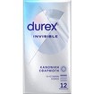 Durex Invisible Ultra Thin Regular Fit Condoms 12 Τεμάχια