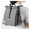 The Lunch Bags Lunchpack Stone Grey Κωδ 81720, 1 Τεμάχιο