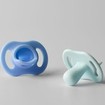 Tommee Tippee Ultrta Light Stay Put Orthodontic Silicone Soother 0-6m+, 2 Τεμάχια - Ρόζ / Λιλά