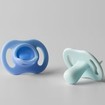 Tommee Tippee Ultra Light Stay Put Orthodontic Silicone Soother 0-6m+, 2 Τεμάχια - Γαλάζιο / Τιρκουάζ