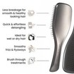 Tangle Teezer Special Edition The Ultimate Detangler Straight & Curly Hairbrush 1 Τεμάχιο - Midnight Silver