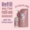 Salt Of The Earth Lavender & Vanilla Pouch Roll-On Deodorant 225ml - Refill