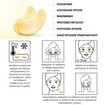 Kimoco Beauty Firming & Brightening Gold & Collagen Eye Mask 60 Τεμάχια