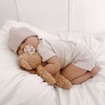 Moonie The Professional Baby Sleep Aid Humming Bear Κωδ M-CAN, 1 Τεμάχιο - Cappuccino