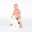 Hoppimals Jumping Cow Φουσκωτό Αγελαδίτσα Χοπ Χοπ, Ζωγραφισμένο στο Χέρι σε Άσπρο Χρώμα, από 12 Μηνών Hoppimals Jumping Cow Φουσκωτό Αγελαδίτσα Χοπ Χοπ, Ζωγραφισμένο στο Χέρι σε Άσπρο Χρώμα, από 12 Μηνών