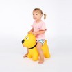 Hoppimals Jumping Dog Φουσκωτό Σκυλάκι Χοπ Χοπ, Ζωγραφισμένο στο Χέρι σε Κίτρινο Χρώμα, από 12 Μηνών Hoppimals Jumping Dog Φουσκωτό Σκυλάκι Χοπ Χοπ, Ζωγραφισμένο στο Χέρι σε Κίτρινο Χρώμα, από 12 Μηνών