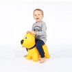 Hoppimals Jumping Dog Φουσκωτό Σκυλάκι Χοπ Χοπ, Ζωγραφισμένο στο Χέρι σε Κίτρινο Χρώμα, από 12 Μηνών Hoppimals Jumping Dog Φουσκωτό Σκυλάκι Χοπ Χοπ, Ζωγραφισμένο στο Χέρι σε Κίτρινο Χρώμα, από 12 Μηνών