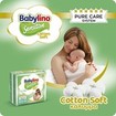 Σετ Babylino Sensitive Cotton Soft Junior Plus Νο5+ (12-17kg) 126 Τεμάχια (3x42 Τεμάχια)