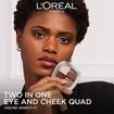 L\'Oreal Paris Rendez Eye & Cheek Quad Palette 8.4g - 03 Warm Glow