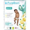 PureBorn Training Unisex Pants No4 (9-15kg) 22 Τεμάχια - Lemons