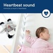 Zazu Baby Sleep Soother Don Κουκλάκι Νανουρίσματος Γαϊδουράκι,με Χτύπο Καρδιάς, Λευκούς Ήχους & Αισθητήρα Κλάματος, από 0 Μηνών